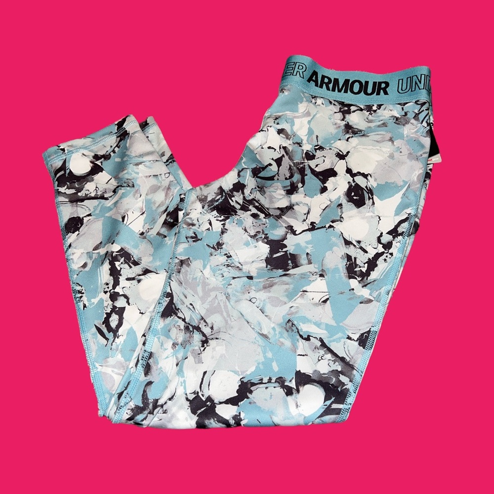 NEW Under Armour Ankle Crop Leggings Youth XL
